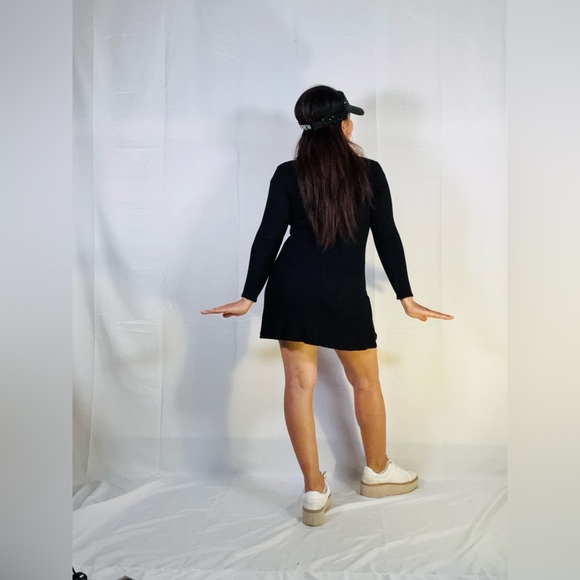 SO Black Mini Dress Elegant and Versatile - Picture 6 of 9